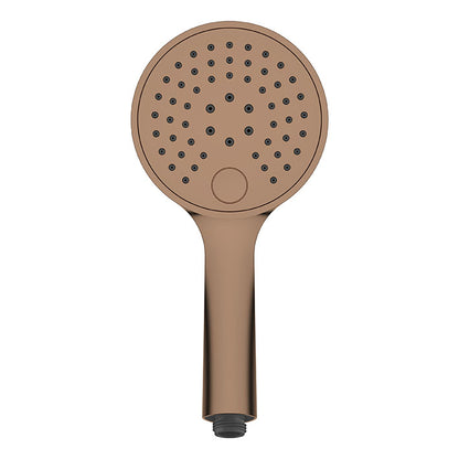 UniMatch handdouche 3 standen Ø 12 cm geborsteld brons koper PVD