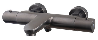 Caral thermostatische badmengkraan gunmetal PVD