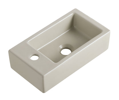 Wiesbaden rhea M fontein links 40 x 22 x 11 cm keramiek beige