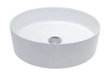 Link waskom rond 40 x 12 cm keramiek mat wit