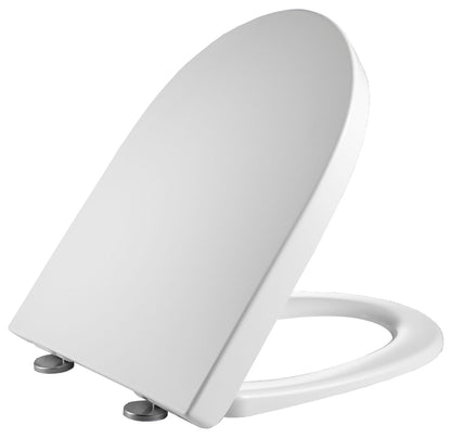 Metro toiletzitting softclose en quick release glans wit