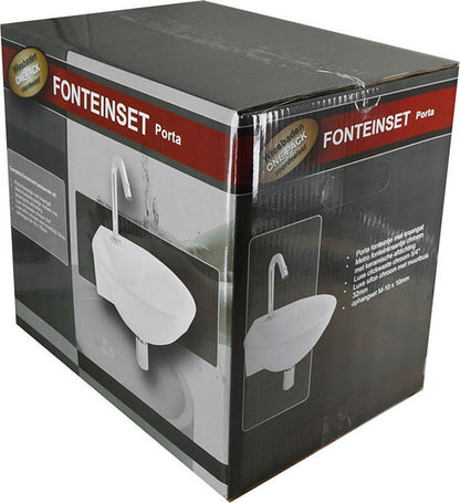 one-pack Porta fontein + Metro kraan