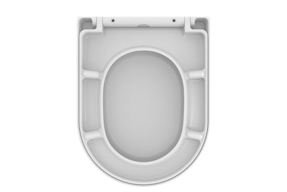 Wiesbaden Vesta toiletzitting softclose en quick release mat wit