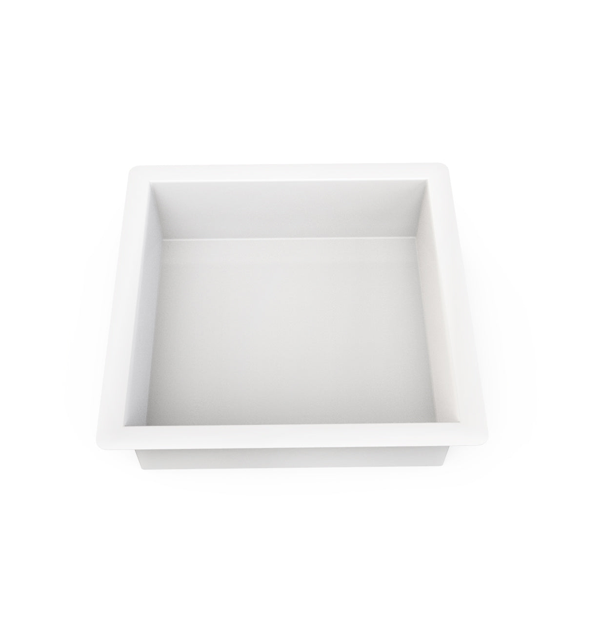 Demis inbouwnis 30 x 30 x 7 cm mat wit