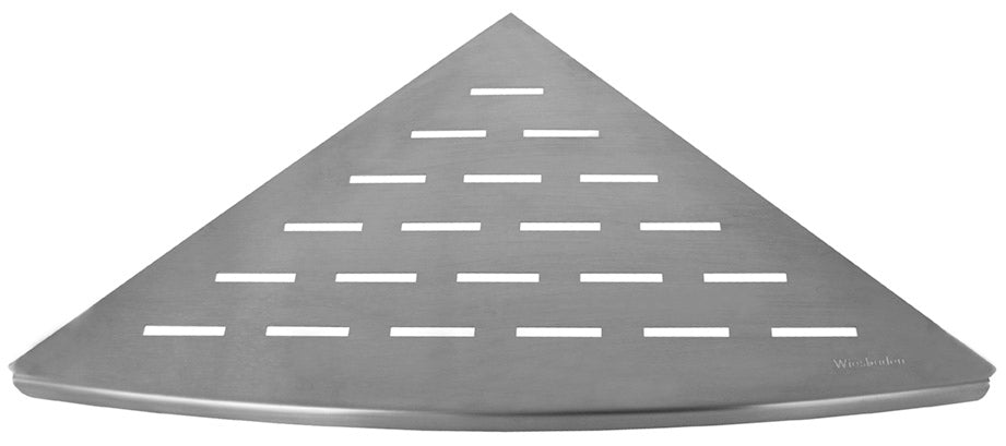InWall hoekplanchet 29 x 29 cm RVS