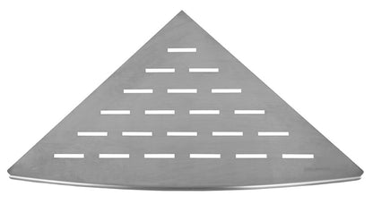 InWall hoekplanchet 29 x 29 cm RVS