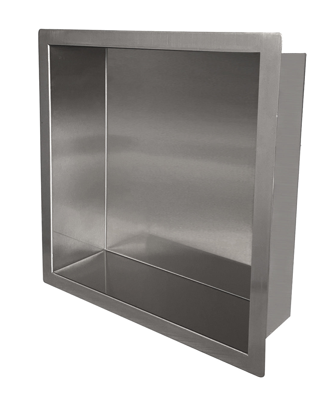 Demis inbouwnis 30 x 30 x 7 cm gunmetal PVD