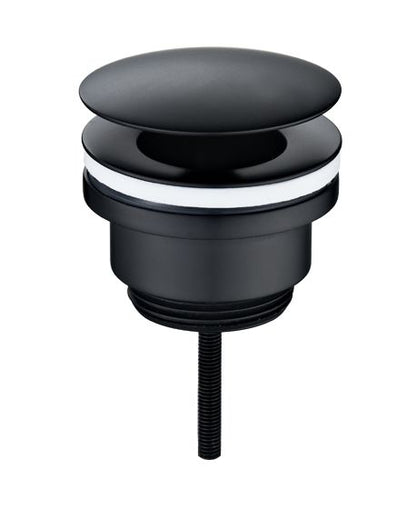 UniMatch open afvoerplug 5/4'' mat zwart
