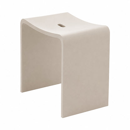 Wiesbaden zita kruk 40 x 30 x 42,5 cm solid surface beige
