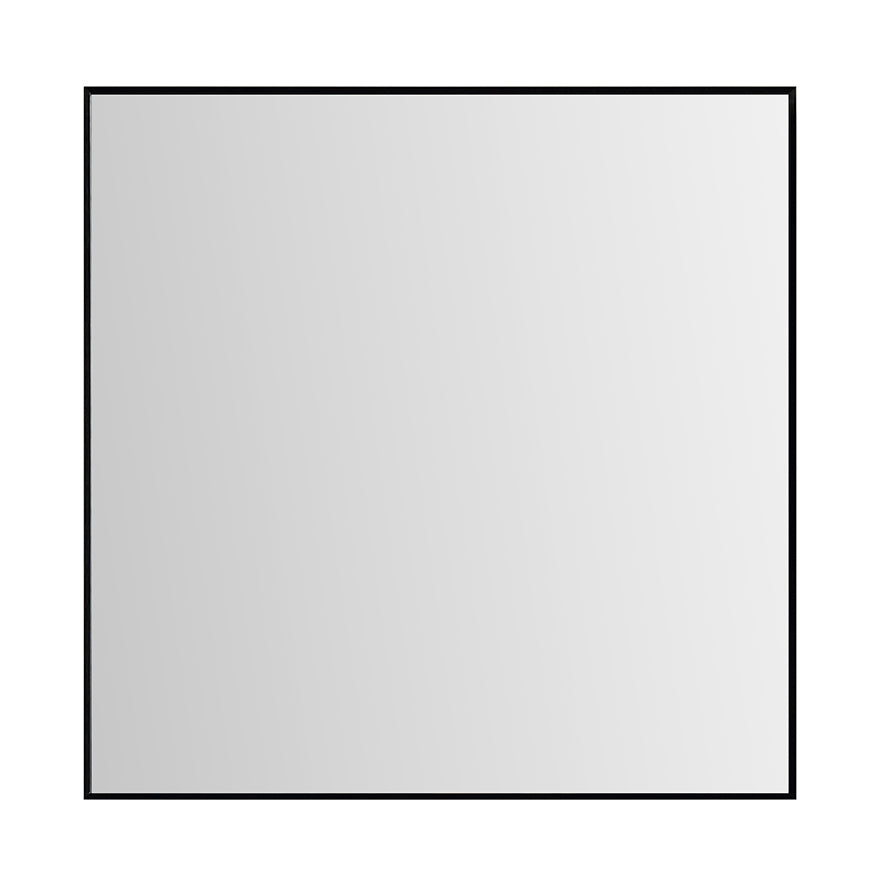 Xellanz ribbella spiegel met frame 80 cm mat zwart