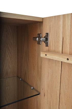 Vision OAK kolomkast met 2 deuren 160x35x35