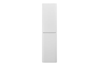 Novira kolomkast afgeronde hoeken 160 x 40 x 35 cm mat wit