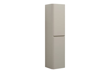 Novira kolomkast afgeronde hoeken 160 x 40 x 35 cm mat zand