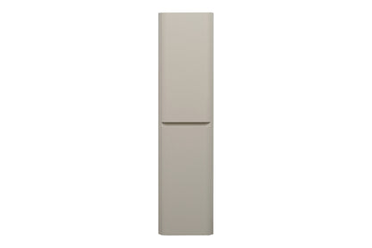 Novira kolomkast afgeronde hoeken 160 x 40 x 35 cm mat zand