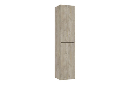 Alvara kolomkast 160x35x35 cm grijs eiken