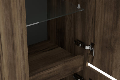 Wiesbaden Alvara kolomkast 160x35x35 cm donker eiken