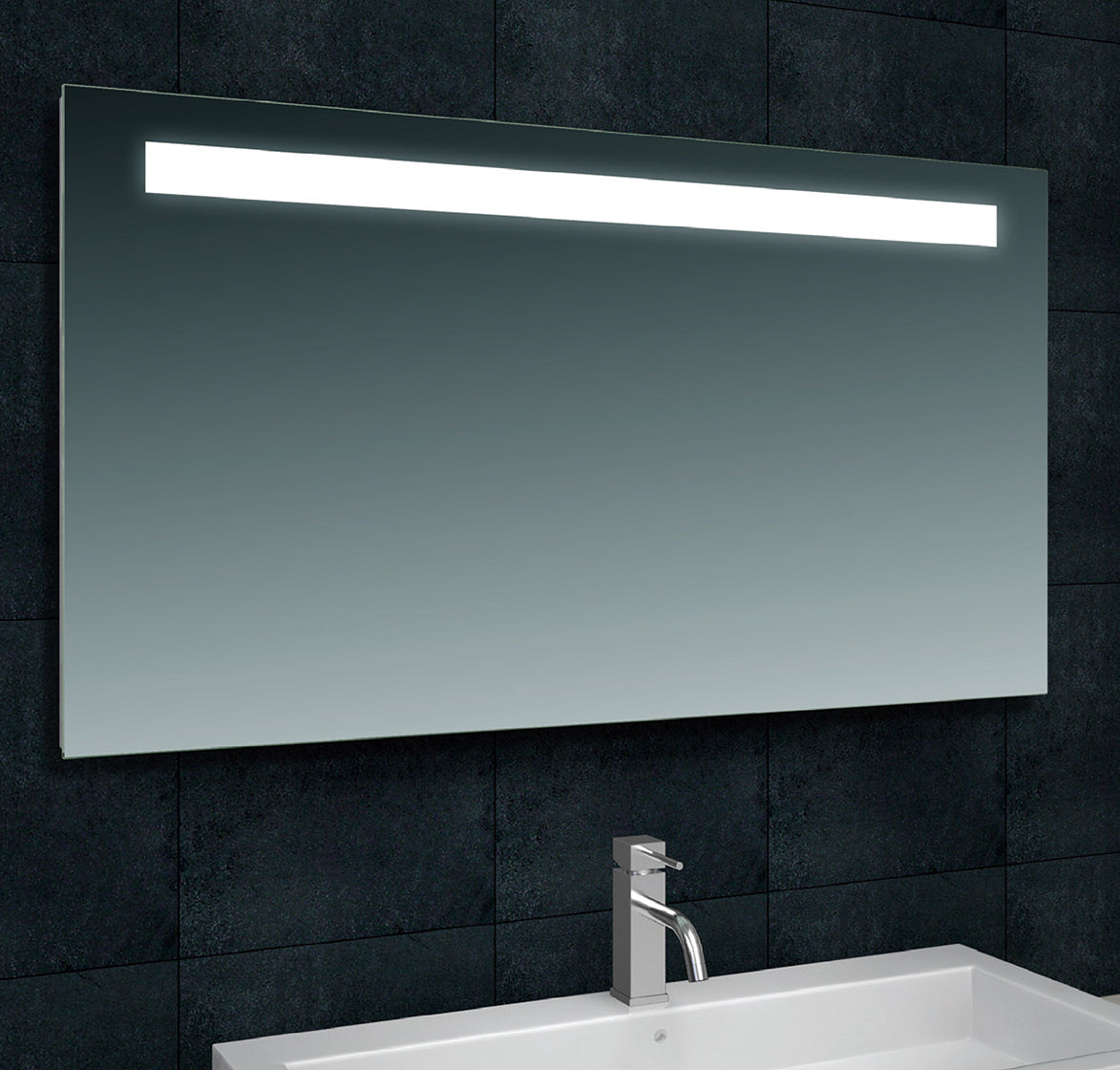 Tigris spiegel rechthoek met LED 120 x 80 cm