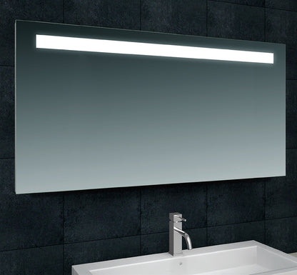 Tigris spiegel rechthoek met LED 140 x 80 cm