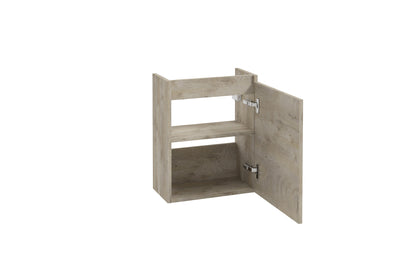 Alvara fonteinkast 40 x 22 x 50 cm grijs eiken