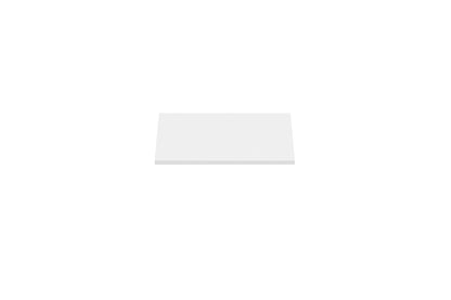 Alvara topblad 40x22 cm mat wit