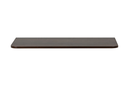 Wiesbaden sulora topblad afgeronde hoeken 120 x 48 cm walnoot