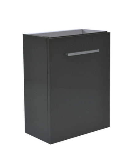 Zenti fonteinkast 40 x 22 cm hoogglans grijs
