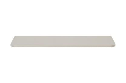Novira topblad afgeronde hoeken 100 x 48 cm mat zand