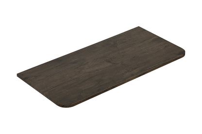 Wiesbaden sulora topblad afgeronde hoeken 120 x 48 cm bruin eiken
