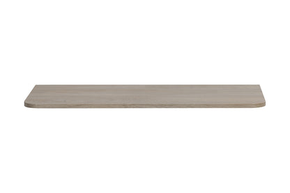 Sulora topblad afgeronde hoeken 120 x 48 cm licht eiken