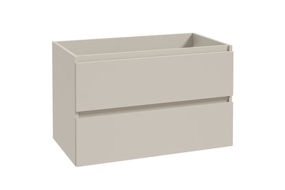 Alvara onderkast met 2 laden 1 uitsparing 80 x 46 cm cashmere