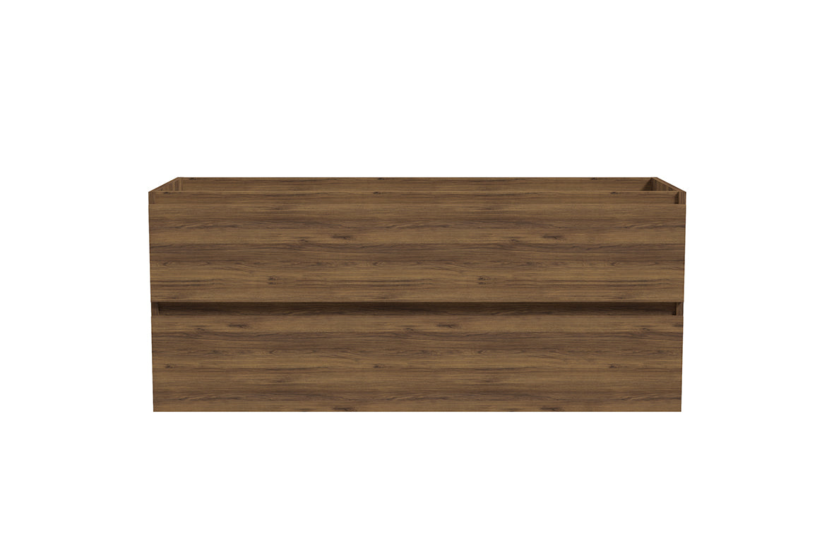 Alvara onderkast met 2 laden  2 uitsparingen 120 x 46 cm warm eiken