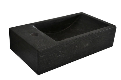Wiesbaden Raw fontein links 40x22x10 cm hardsteen gezoet