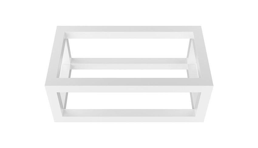 Nick frame voor fontein 395 x 150 x 215 mm mat wit