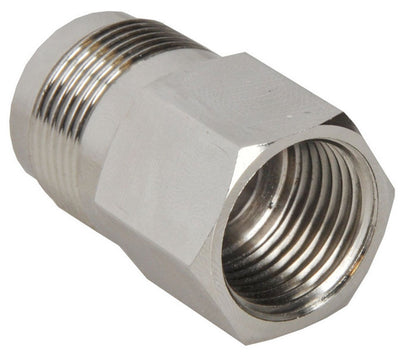 Gaskoppeling 1/2''bin.x M-24 vernikkeld