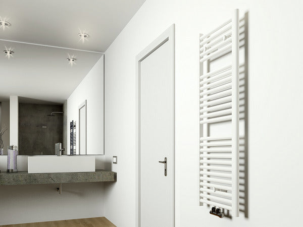 Elara sierradiator 118,5 x 45,0 cm glans wit