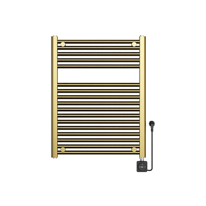 Wiesbaden elara elektrische radiator Smart WiFi 76,6 x 60 cm geborsteld messing PVD
