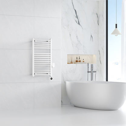 Wiesbaden elara elektrische radiator Smart WiFi 76,6 x 45 cm glans wit