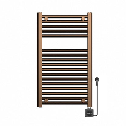 Wiesbaden elara elektrische radiator Smart WiFi 76,6 x 45 cm geborsteld brons koper PVD