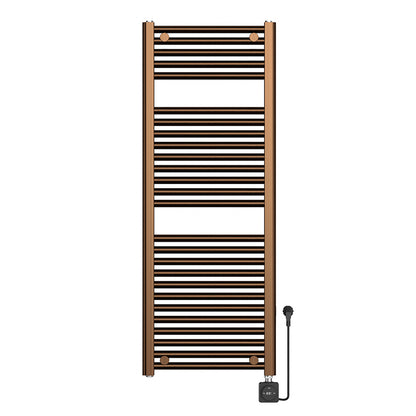 Wiesbaden elara elektrische radiator Smart WiFi 118,5 x 45 cm geborsteld brons koper PVD