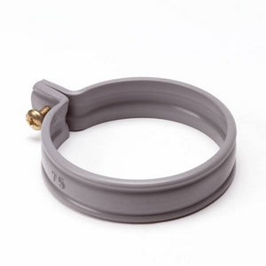 PVC muurbeugel grijs 40mm