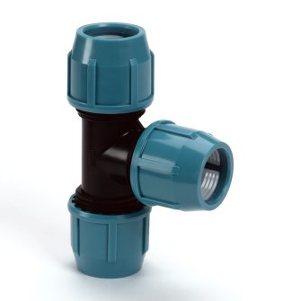 Tyleenkoppeling t-stuk 20x20x20 mm