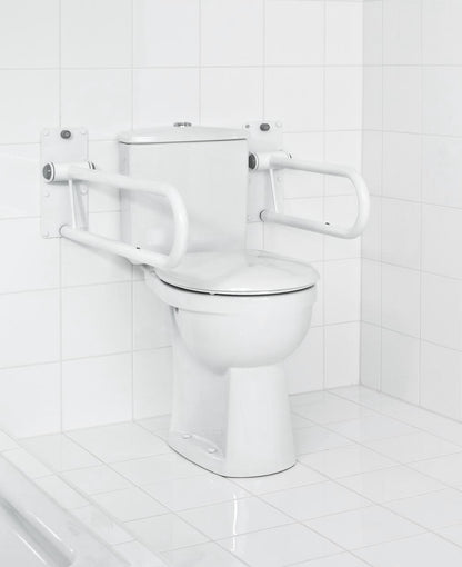 A0130201 Opklapbare Beugel Wit Lang