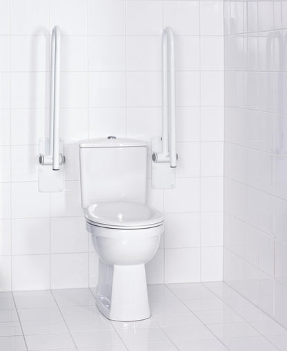 A0130201 Opklapbare Beugel Wit Lang