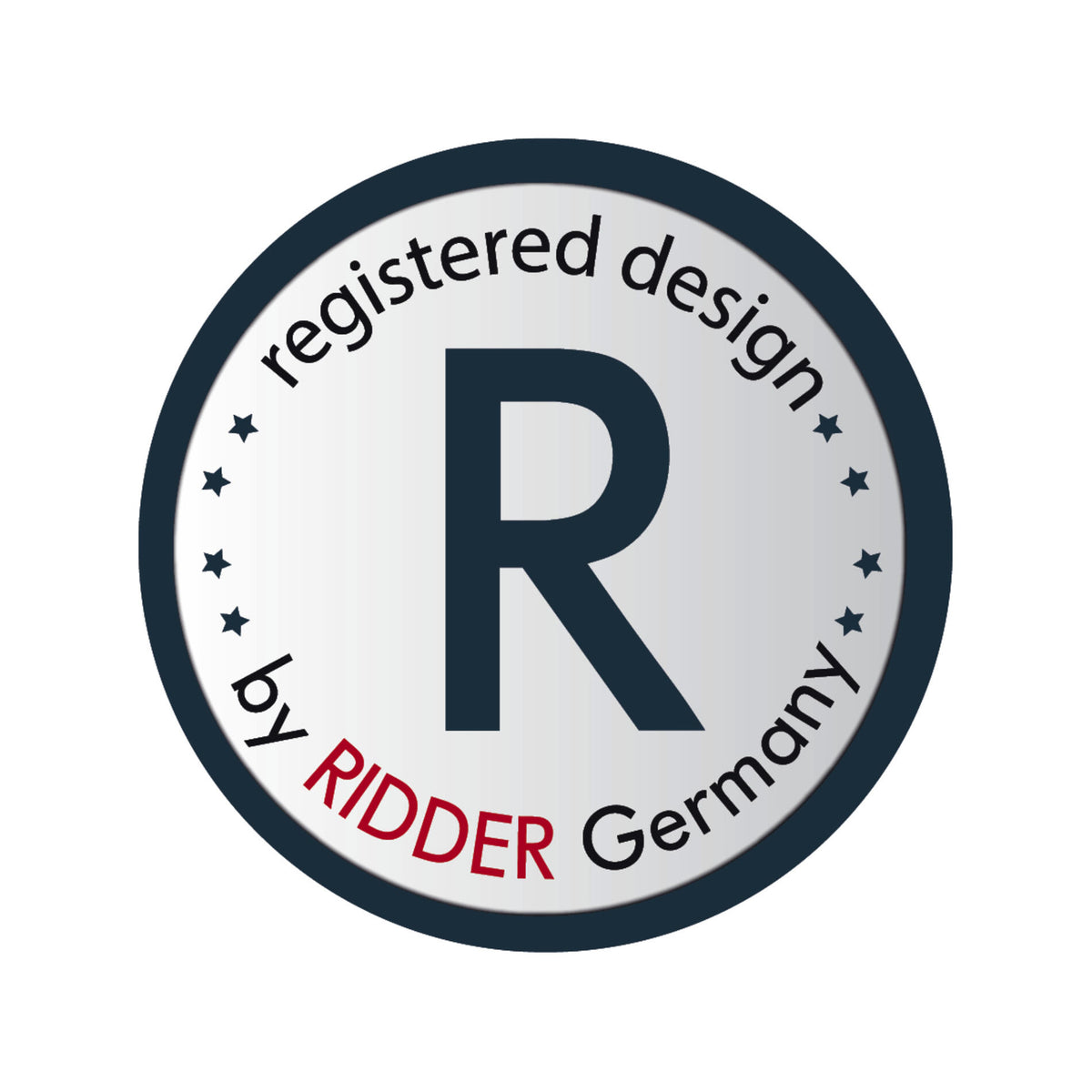 Ridder Pro badzitje verstelbaar wit