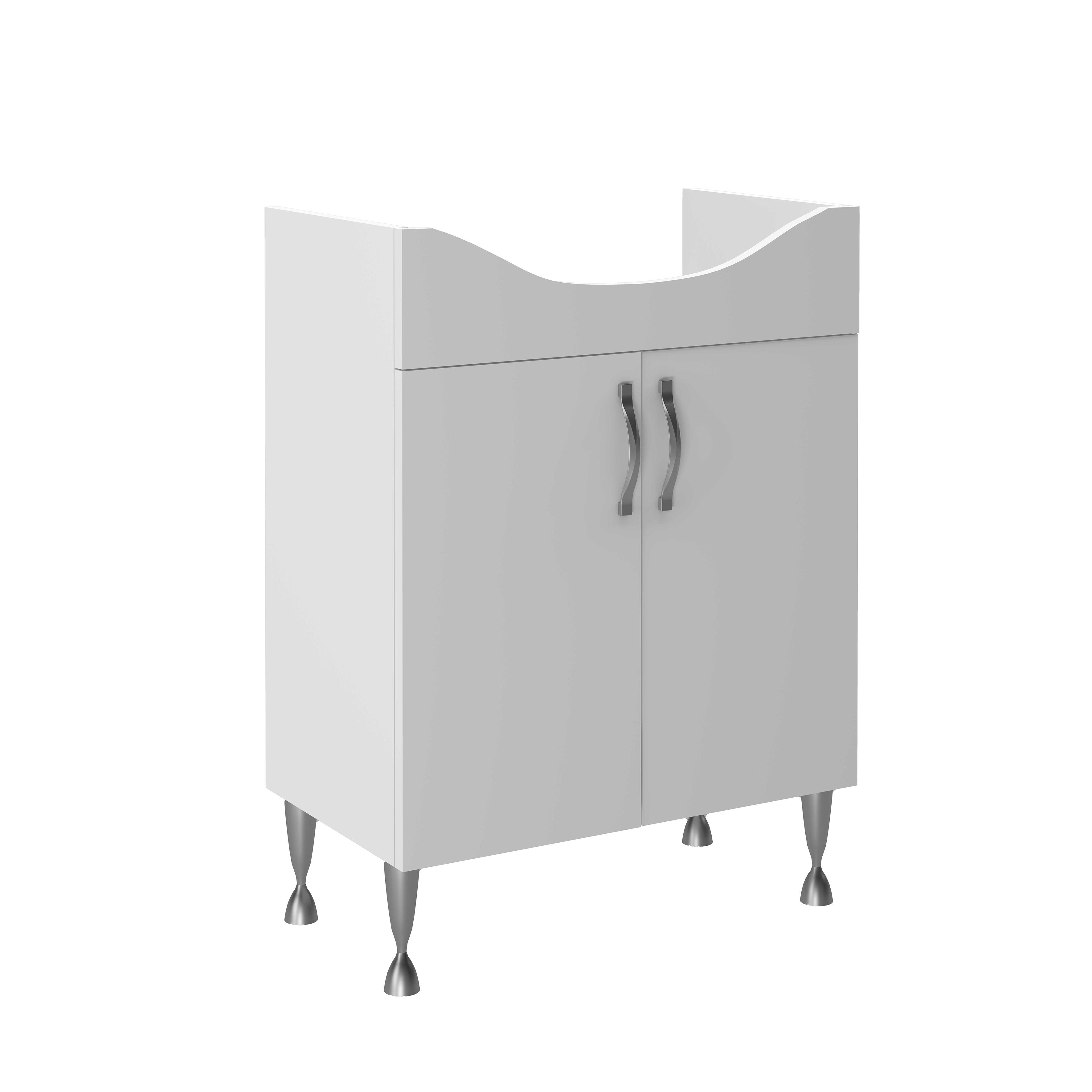 Aloni aleco onderkast (65cm) - wit