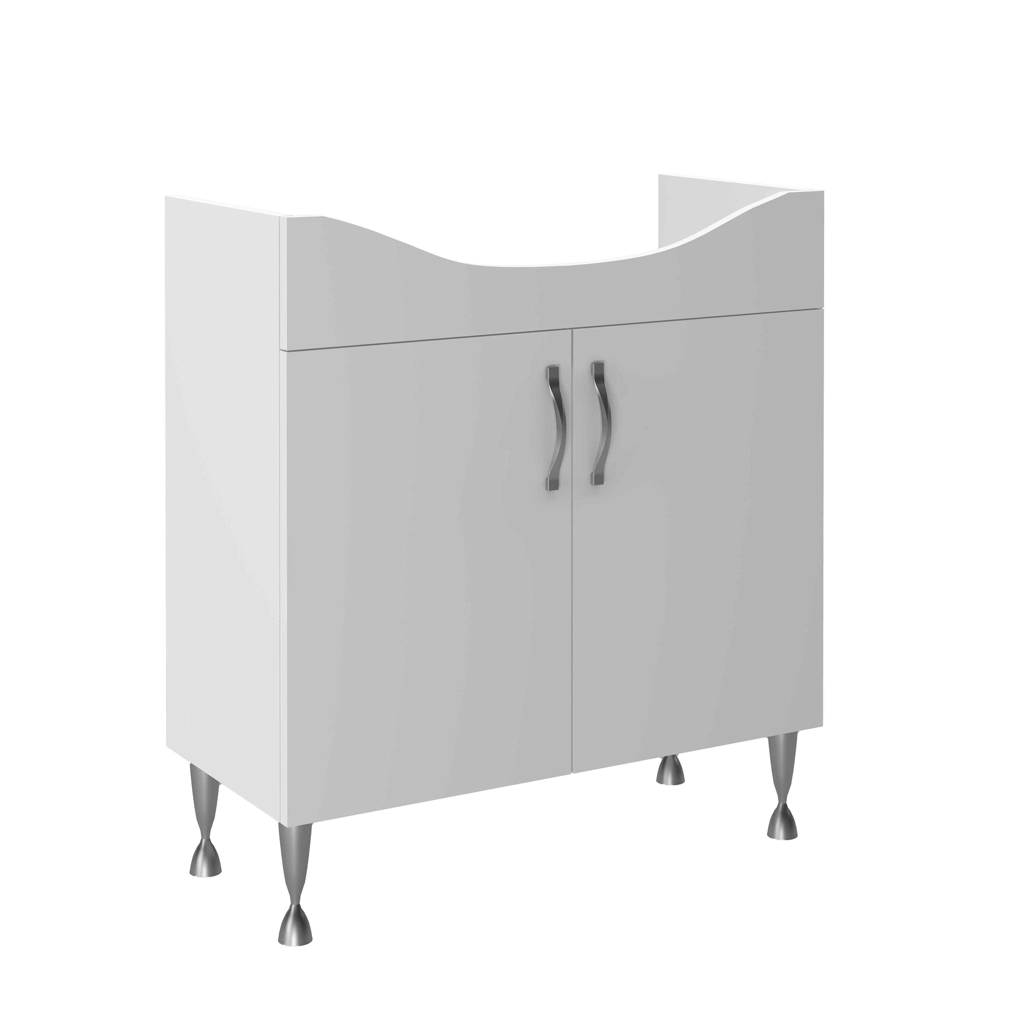 Aloni aleco onderkast (80cm) - wit