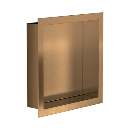 Aloni inbouwnis (300 x 300x70 mm) - bruin brons