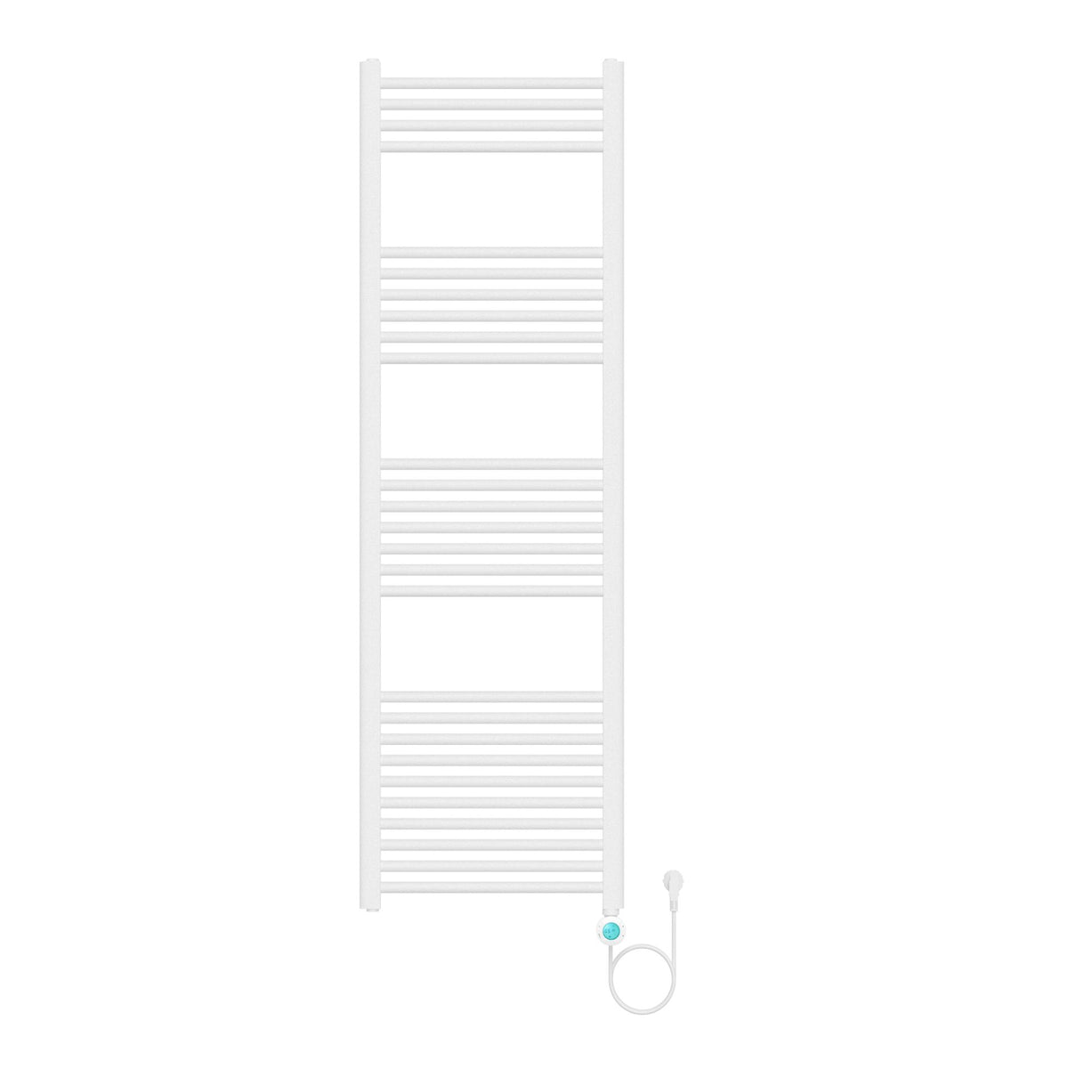 Belrad elektrische handdoekdroger - met digitale, programeerbare thermostaat - smart WiFi - aansluiting rechts - 900 w - 1600