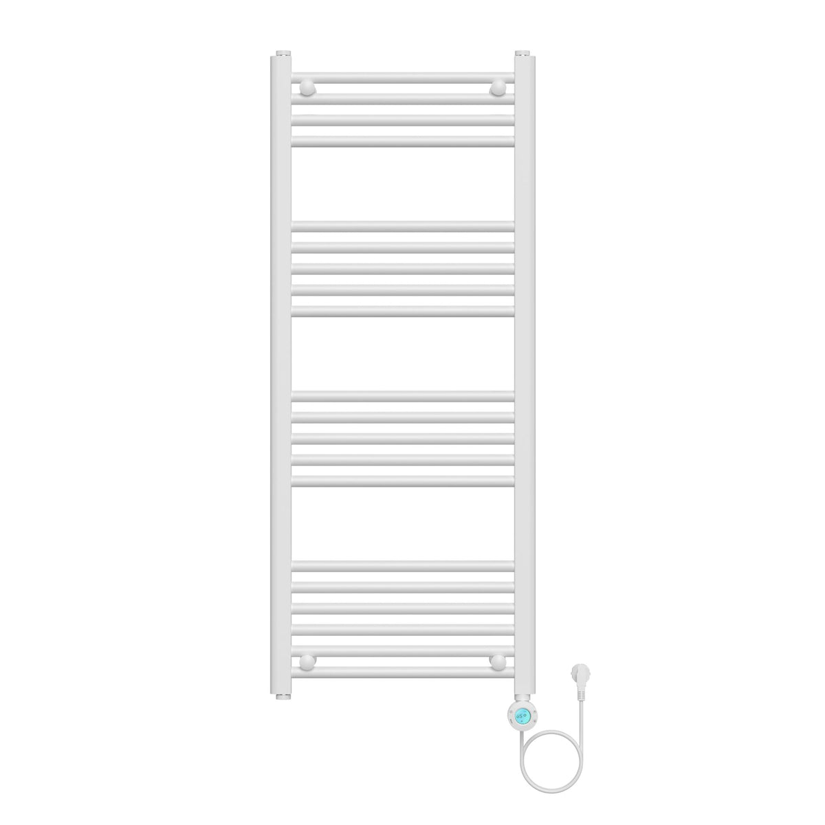 Belrad elektrische handdoekdroger - met digitale, programeerbare thermostaat - smart WiFi - aansluiting rechts - 700 w - 1200
