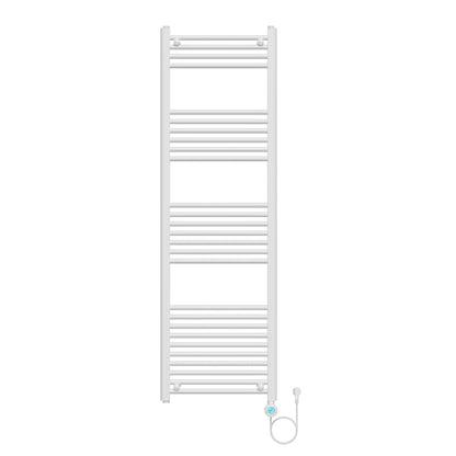 Belrad elektrische handdoekdroger - met digitale, programeerbare thermostaat - smart WiFi - aansluiting rechts - 900 w - 1600